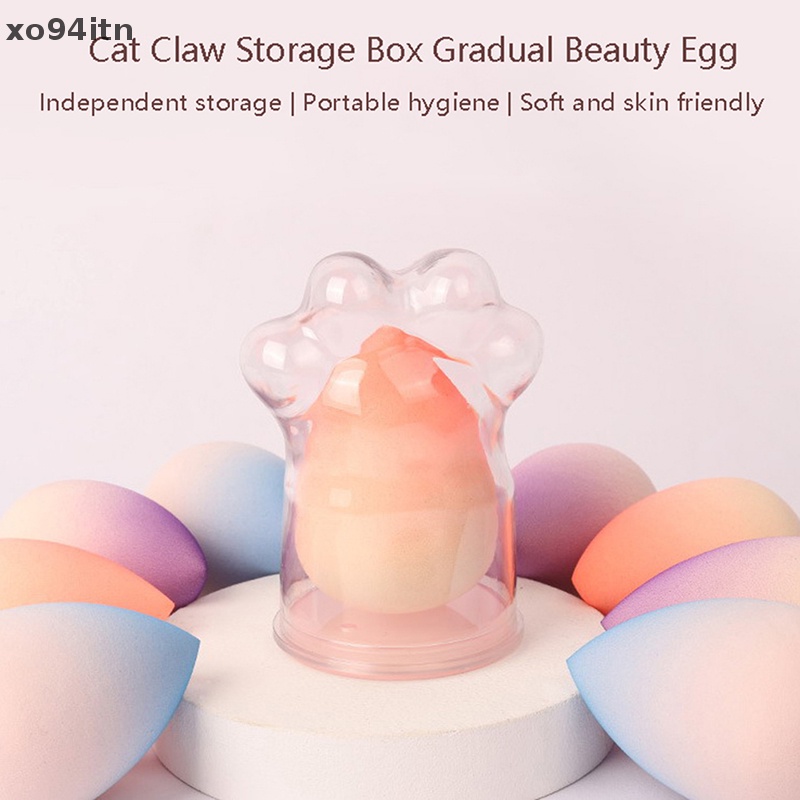 Mút Trang Điểm Làm Đẹp Hình Vỏ Trứng Màu Gradient