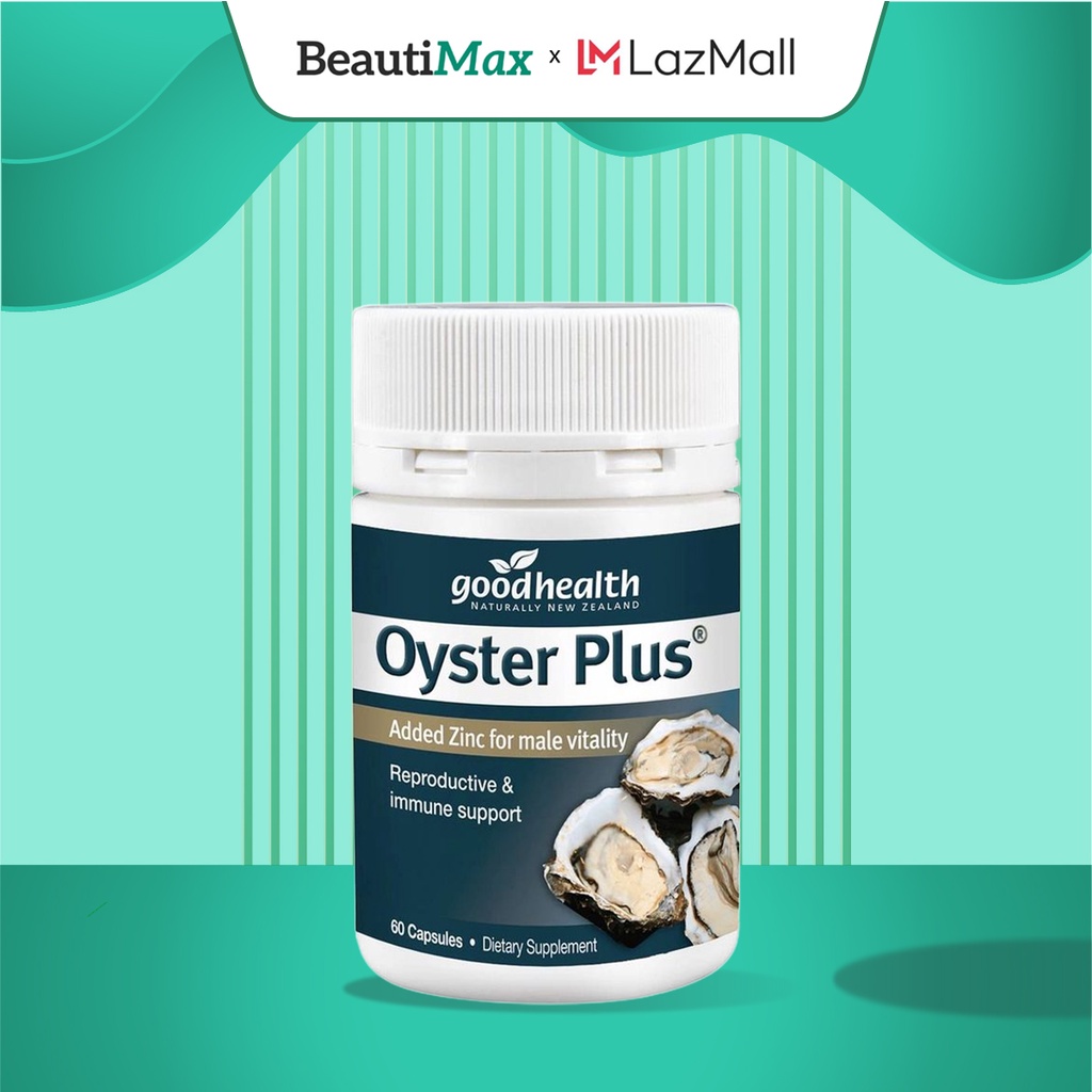 Viên tinh chất hàu biển Oyster Plus Goodhealth tăng cường sức khỏe sinh lý nam giới 60 viên Maxwell68