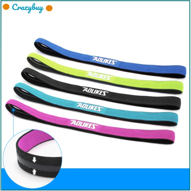 Cr Băng Đô Nylon Chống Mồ Hôi Chống Trượt Thoáng Khí Thoải Mái Khi Tập Thể Thao