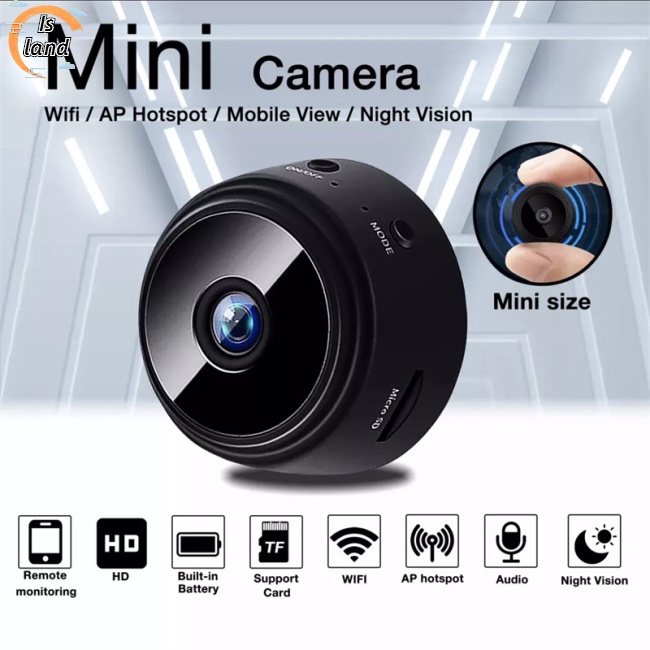 Camera Giám Sát Mini 1080p Hd Ip Có Thể Nhìn Đêm A9