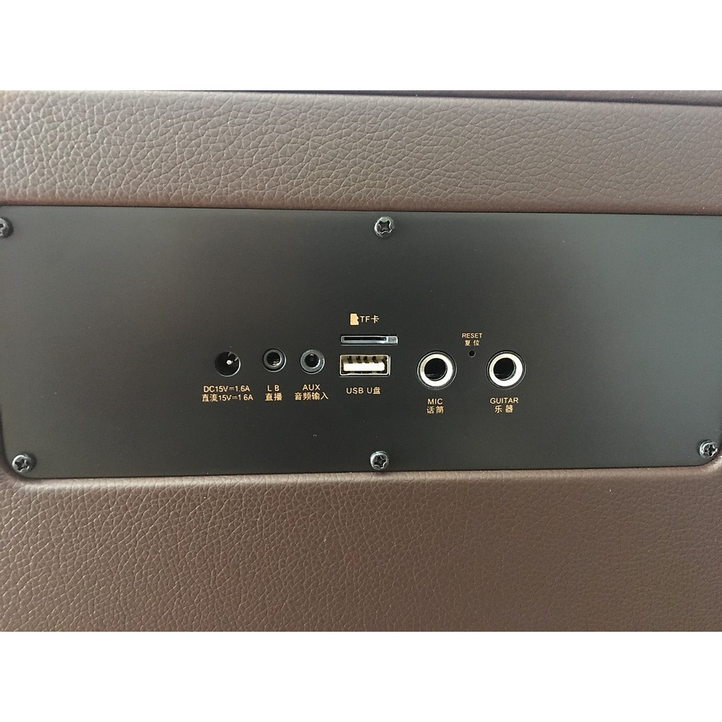 Loa Bluetooth karaoke Vimu/W-King K6L công suất 120w 2 míc đi kèm/W-king k6S/K6 Plus