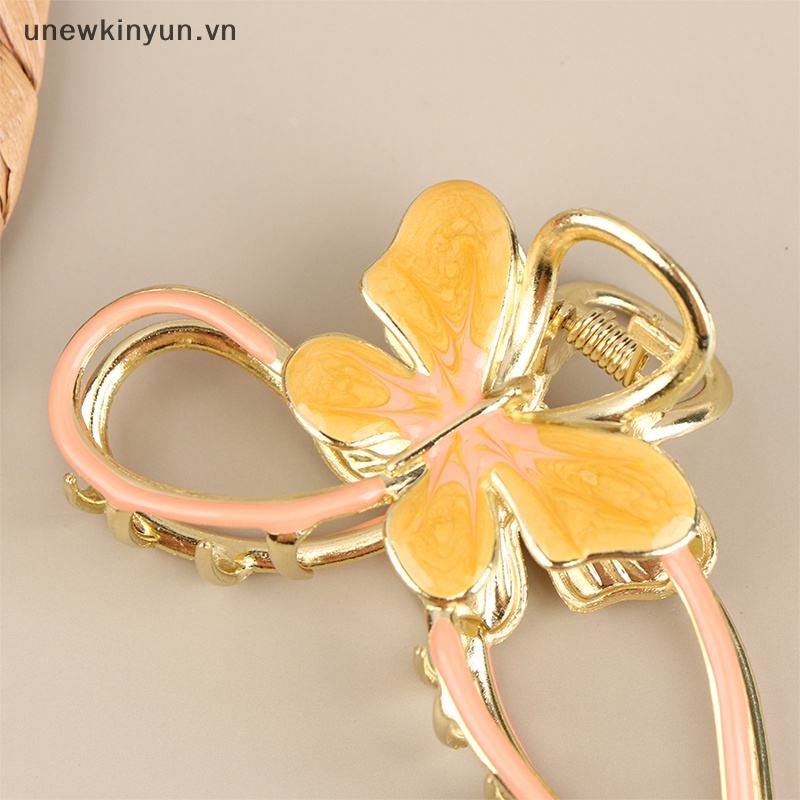 Kẹp Tóc Bướm / Cá Mập Phong Cách Vintage Cho Nữ