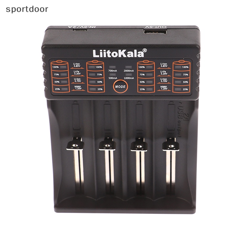 Bộ Sạc Lithium 3.2V 3.7V 3.85V 1.2V 18650 16340 26650 14500 ion LiFePO4 Chuyên Dụng