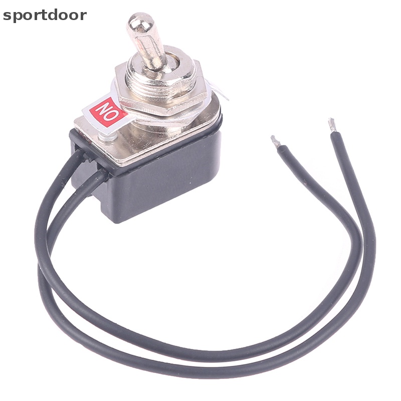 Công Tắc Gạt Tiêu Chuẩn AC 250V 3A On / Off Kèm Dây Cáp 15Cm