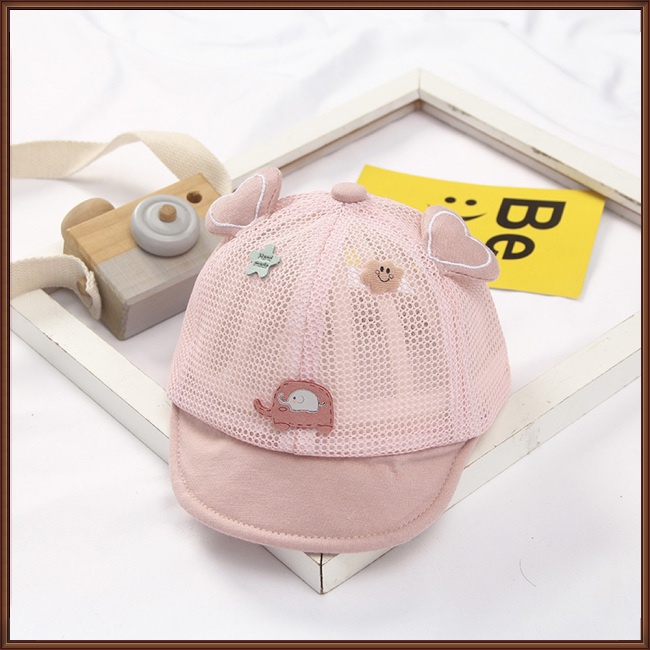 Mũ Lưỡi Trai Chống Nắng In Họa Tiết Hoạt Hình Dễ Thương Thời Trang Mùa Hè Cho Bé Trai Và Gái Từ 8-24 Tháng