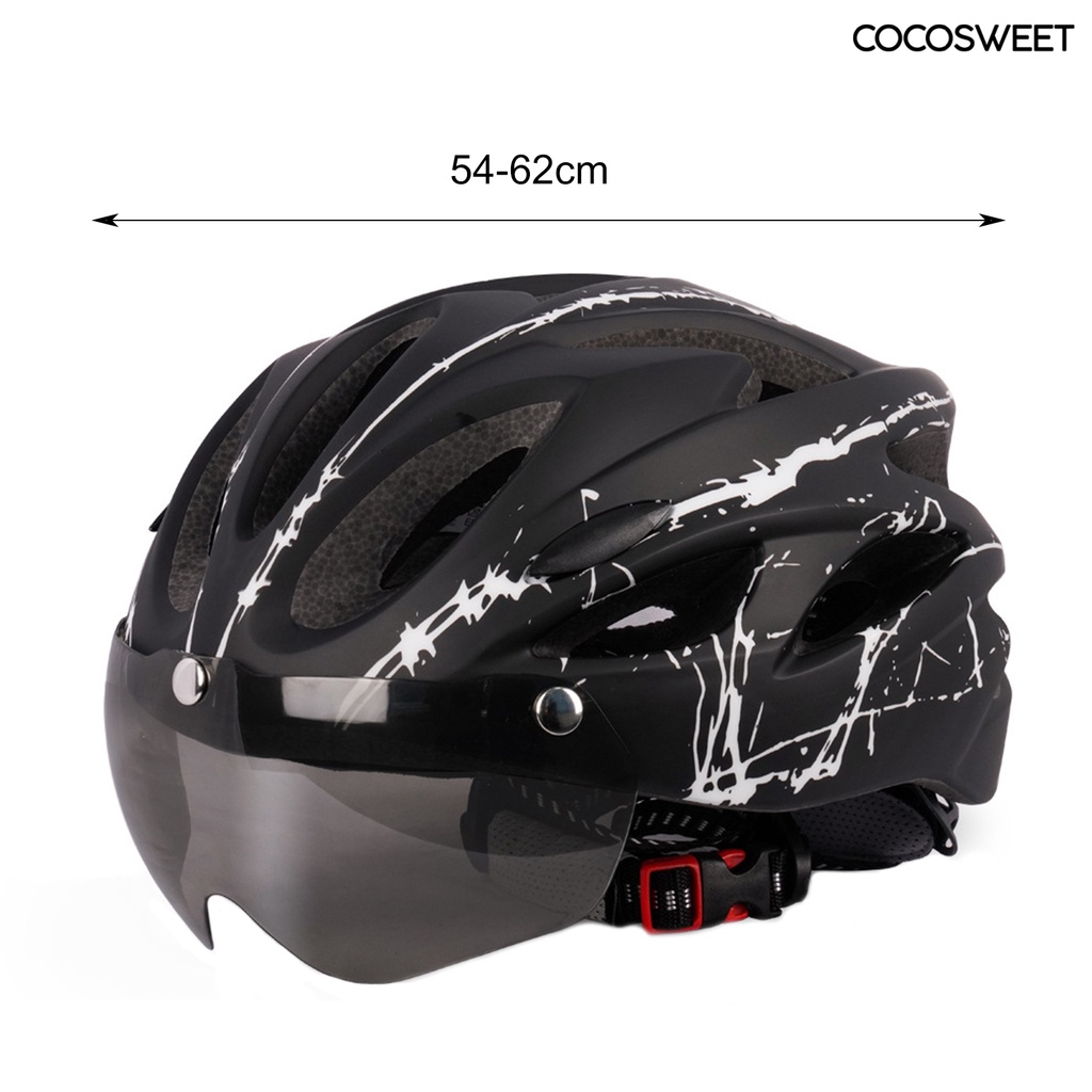 Mũ Bảo Hiểm Siêu Nhẹ Có Kính Bảo Hộ Cho Người Lớn