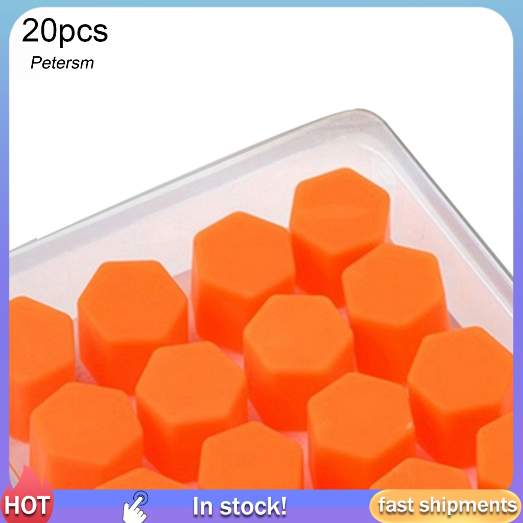 Bộ 20 Nắp Silicone Đậy Trục Bánh Xe Hơi