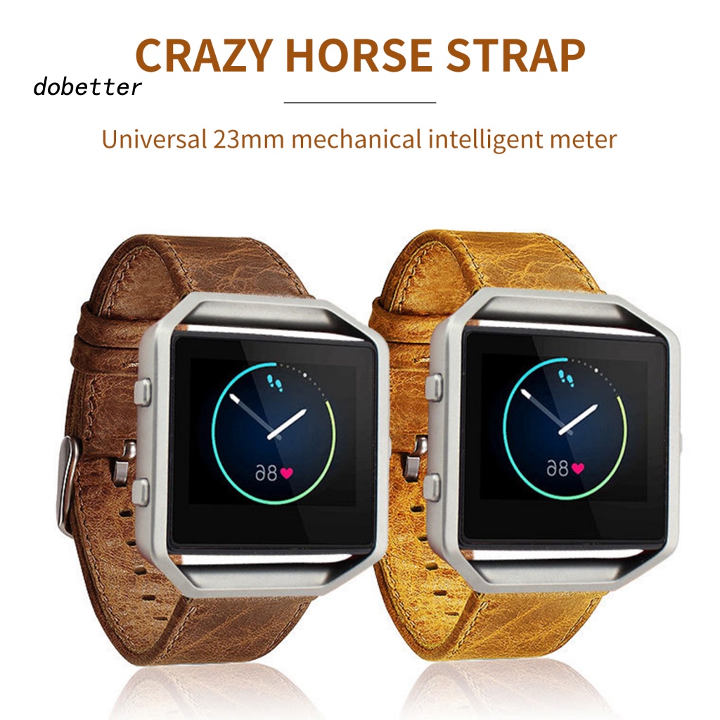 Dây Đồng Hồ Đeo Tay Giả Da 23mm Tháo Gỡ Nhanh Thoải Mái Lâu Trôi Dobetter