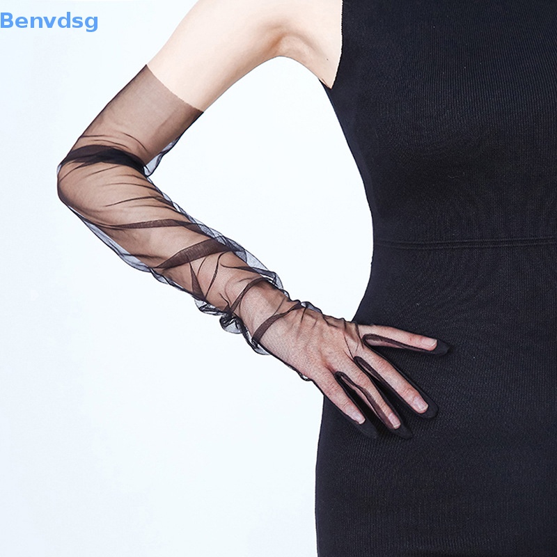 Găng Tay Lưới Dài Thời Trang Cho Cô Dâu Ngày Halloween