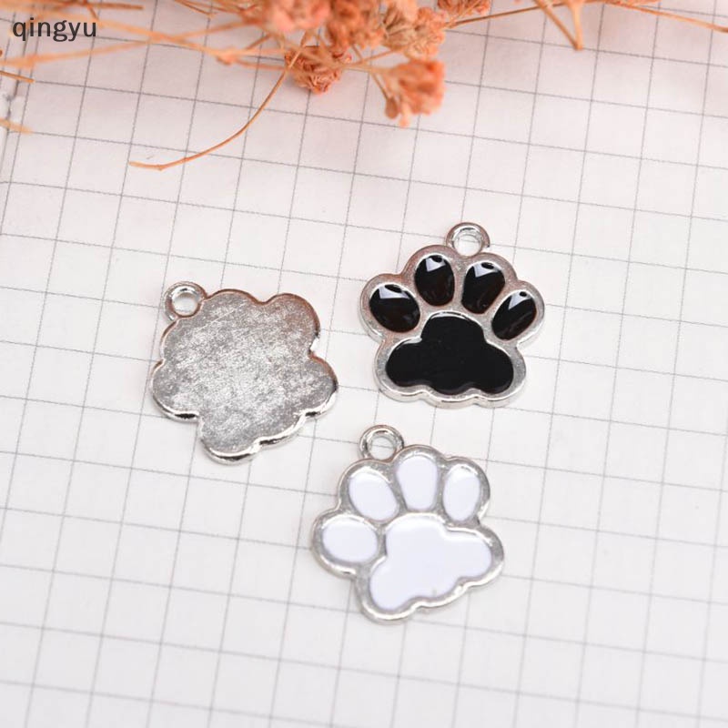 Bộ 10 Mặt Dây Chuyền Hình Móng Vuốt Gấu Bằng Hợp Kim Dùng Làm Trang Sức Thủ Công