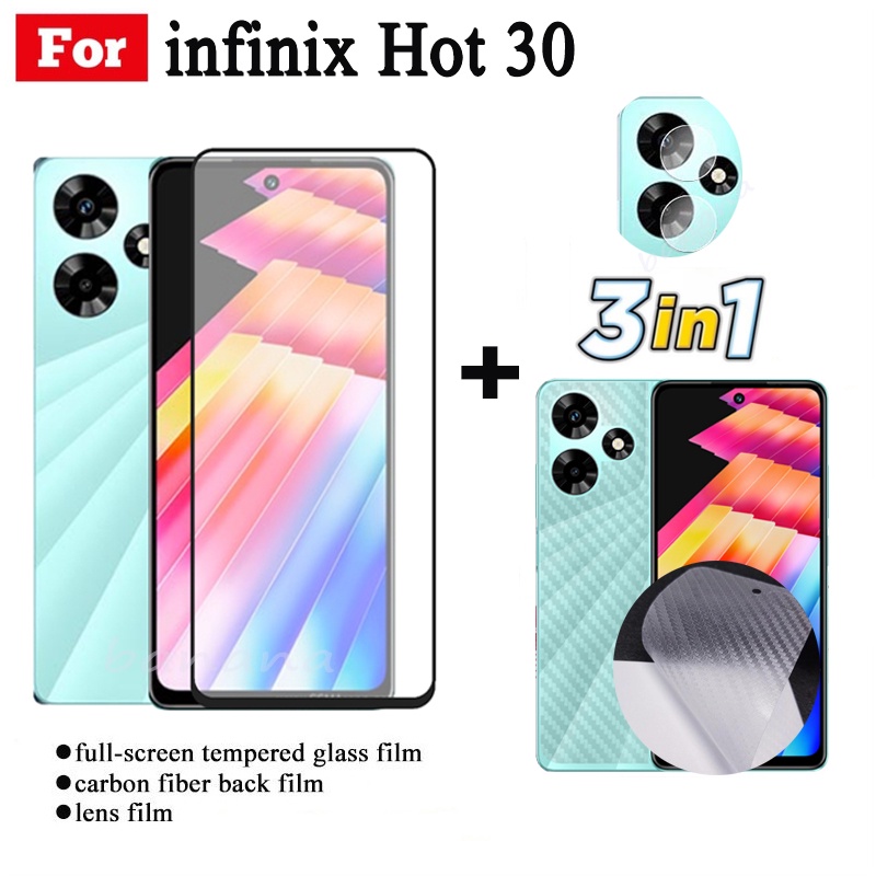 Kính Cường Lực Bảo Vệ Màn Hình 30 Cho infinix Hot 11 12i 20i 30 20S NFC SMART 7 HD 6 Plus 5G