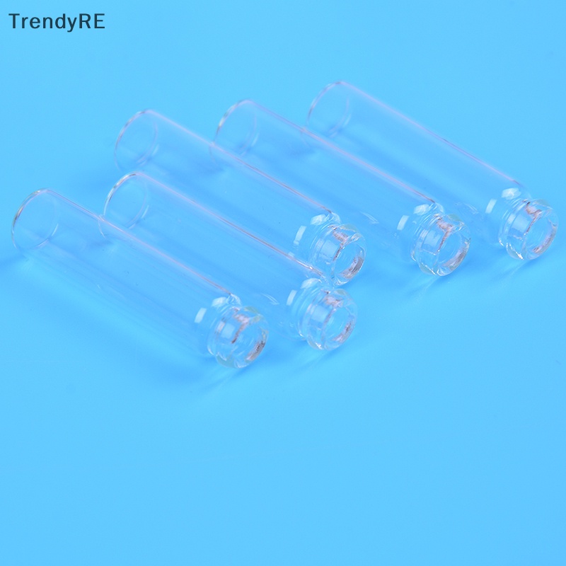 Set 10 / 50 Bình Thủy Tinh Rỗng mini 1ml Đựng Dầu Thí Nghiệm Tiện Dụng