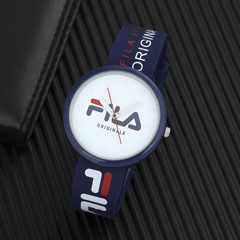 Đồng Hồ quartz Nam Dây silicone Chống Thấm Nước