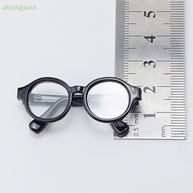 Kính Mắt Mini Trong Suốt Dễ Thương Dùng Trang Trí Nhà Búp Bê