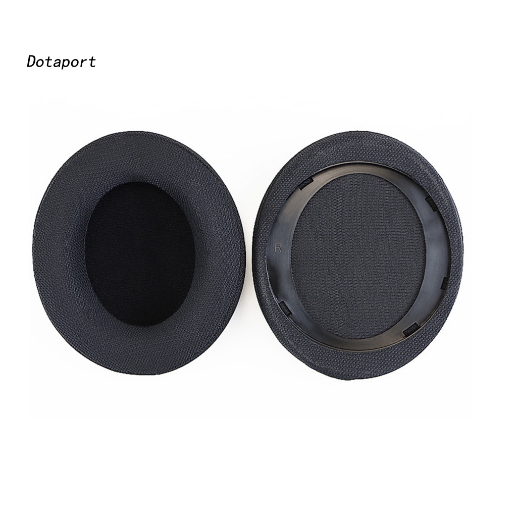 Đệm Bọc Đầu Tai Nghe Không Dây Mềm Mại Thoáng Khí Màu Trơn Thay Thế Cho Philips SHP9500