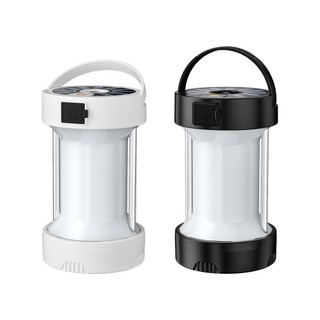 Camping Lanterns Outdoor Solar Emergency Lights Multi-Function Tent Portable Rechargeable Flashlights [Q/10]
