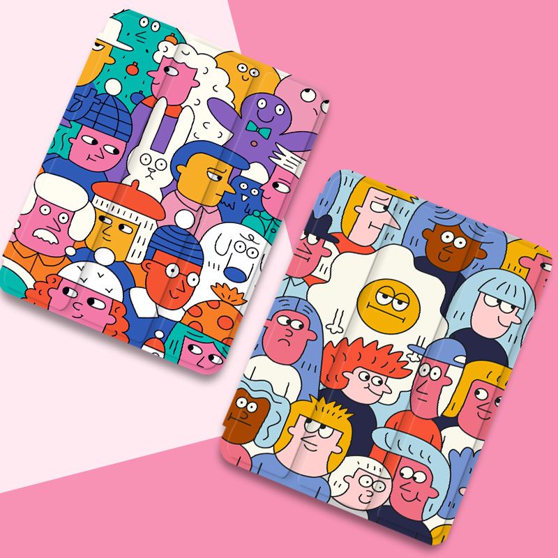 Ốp Bao Da Máy Tính Bảng TPU Mềm Có Khe Đựng Bút Chì Cho iPad Gen10 7 / 8 / 9 Air4 Air5 Pro11 "Pro12.9" mini6