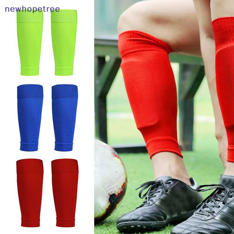 Ntvn 1 Cặp Vớ Bảo Vệ Bắp Chân Co Giãn Dùng Khi Chơi Bóng Đá Cho Thanh Thiếu Niên