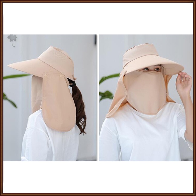 Mũ Rộng Vành Chống Tia UV Thiết Kế Đơn Giản Thời Trang Đi Biển Mùa Hè