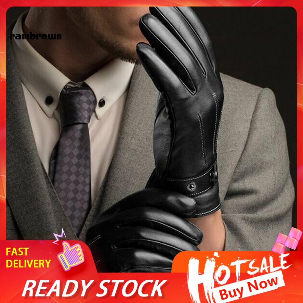 Găng Tay Cotton Dày Giữ Ấm Mùa Đông Cho Nam