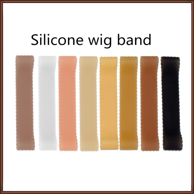 Băng Đô Đội Tóc Giả Bằng Silicone Chống Trượt Chống Đổ Mồ Hôi Tái Sử Dụng Linh Hoạt