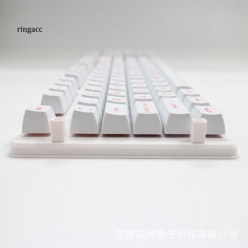 Bộ 108 Nắp Nhựa ABS Màu Sắc Trơn Thay Thế Cho Bàn Phím Cơ RGA