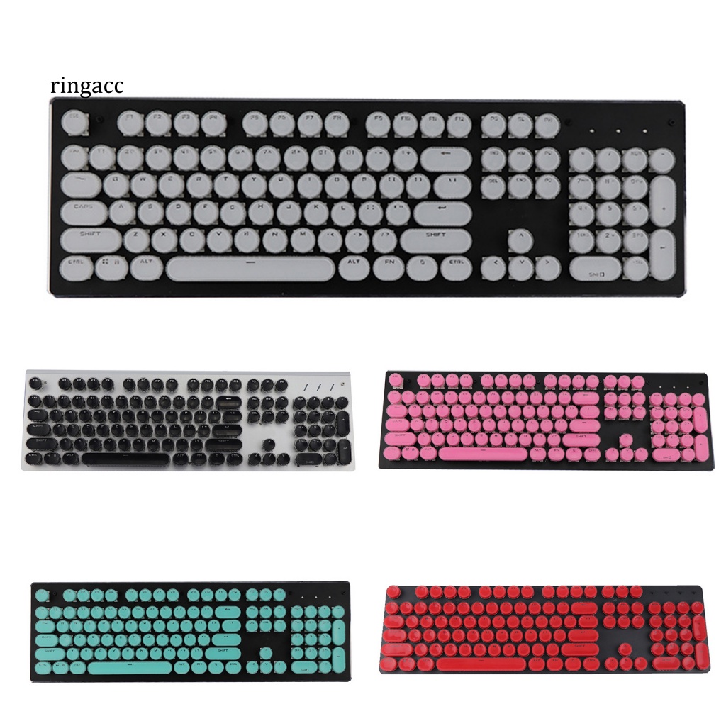 Set 104 Nút Bàn Phím Cơ RGA Hình Tròn Chống Mòn Thay Thế Cho Máy Tính PC
