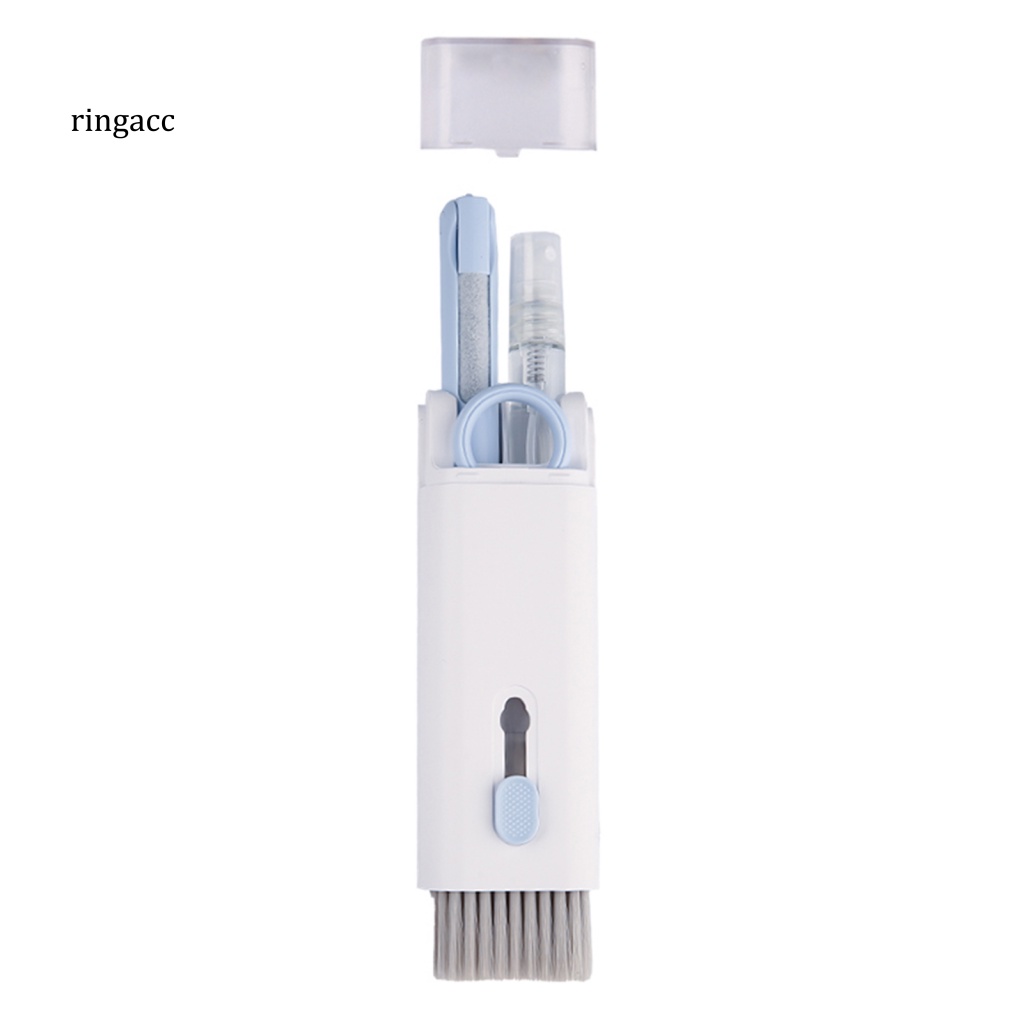 Rga 1 Bộ Cọ Làm Sạch Tai Nghe 7 Trong 1 Hai Đầu Lông Mềm Tiết Kiệm Sức Lao Động