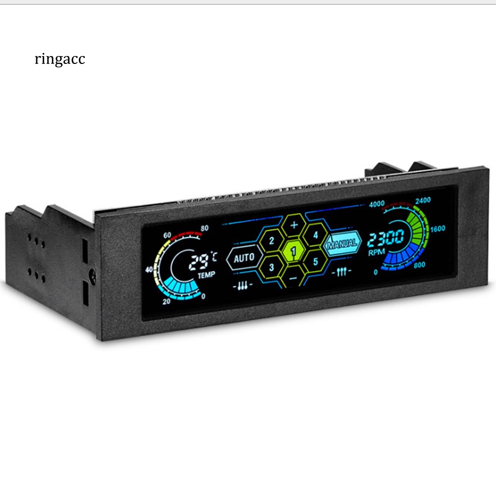 Bộ Điều Khiển Tốc Độ Quạt Làm Mát Tự Động Cảm Ứng Màn Hình LCD 5 Kê