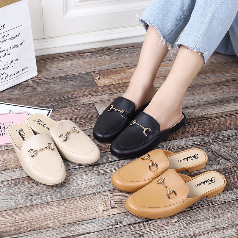 Giày Sandal Đế Bằng Dày Dặn Thời Trang 2023 Dành Cho Nữ