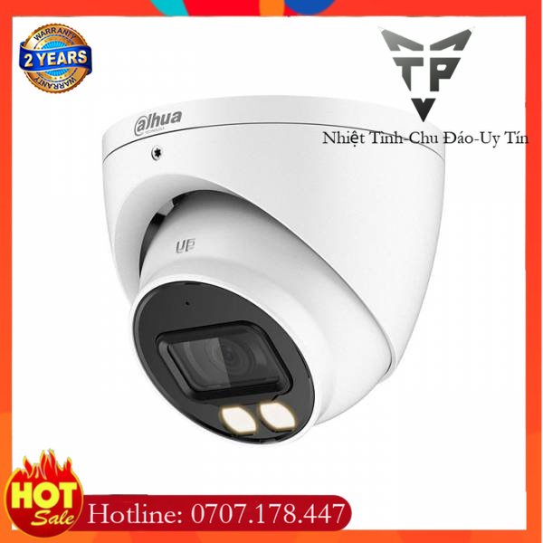 Camera HDCVI 5MP Full Color DAHUA DH-HAC-HDW1509TP-A-LED-S2 Có Màu Ban Đêm, Mic Thu Tiếng -Cam Kết Hàng Chính Hãng