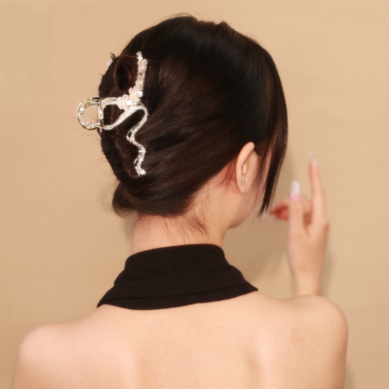 Kẹp Tóc Đính Ngọc Trai Đen Phong Cách Trung Hoa Cổ Điển Cho Nữ dreamdiary