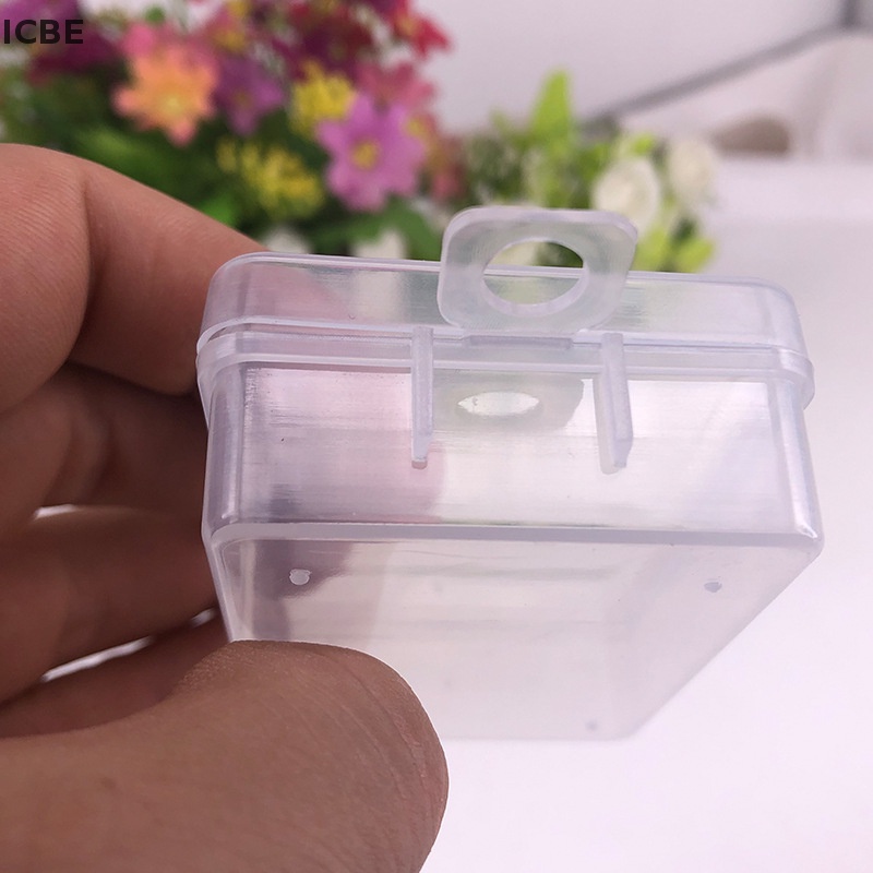 Set 10 Hộp Nhựa Trong Suốt Trưng Bày Trang Sức