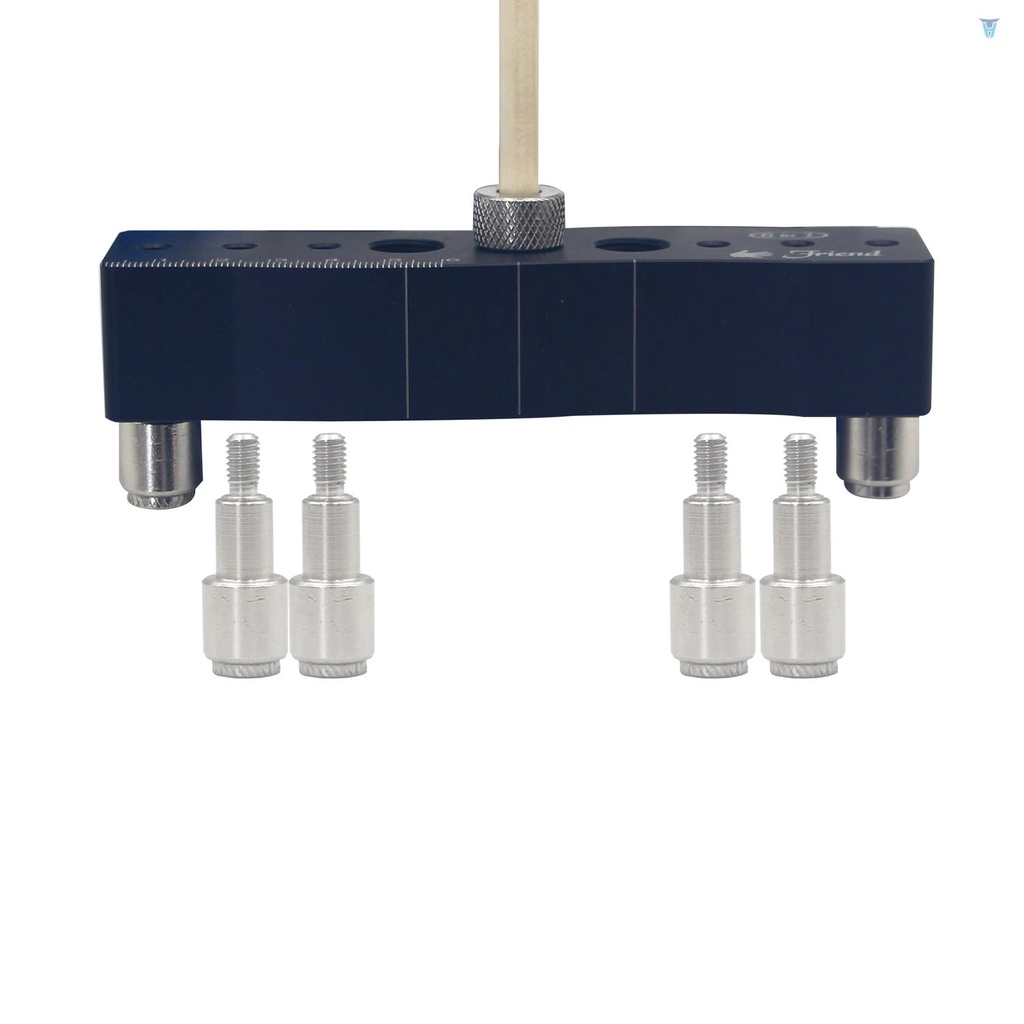 Dụng Cụ Định Vị Mũi Khoan Gỗ 6 Trong 1 Đa Năng Tiện Dụng DIY