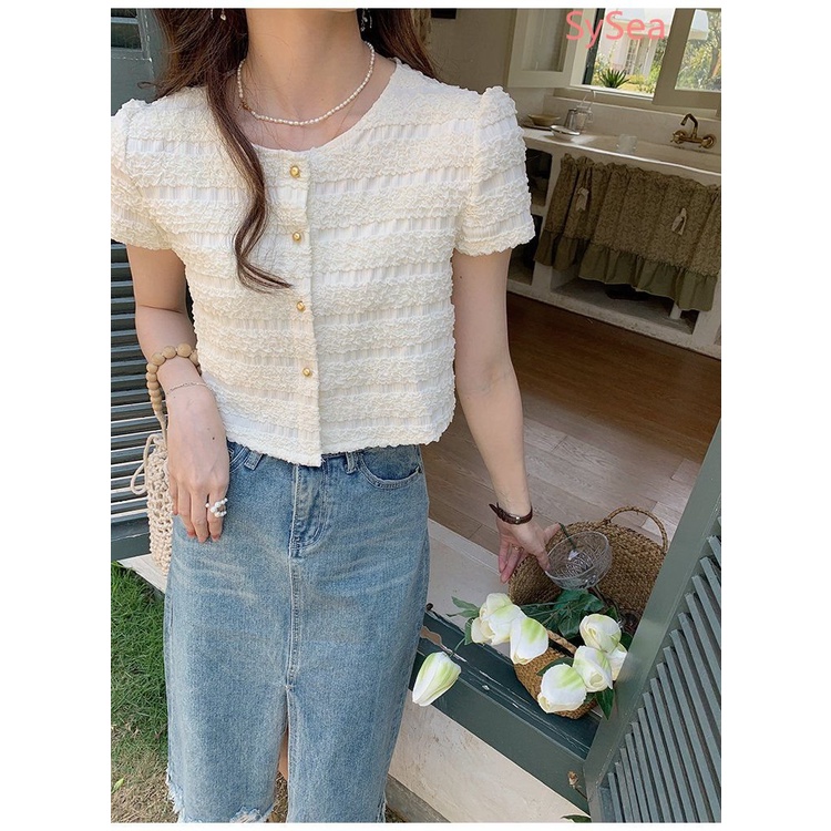 Áo Kiểu Tay Phồng Thời Trang Mùa Hè Cho Nữ