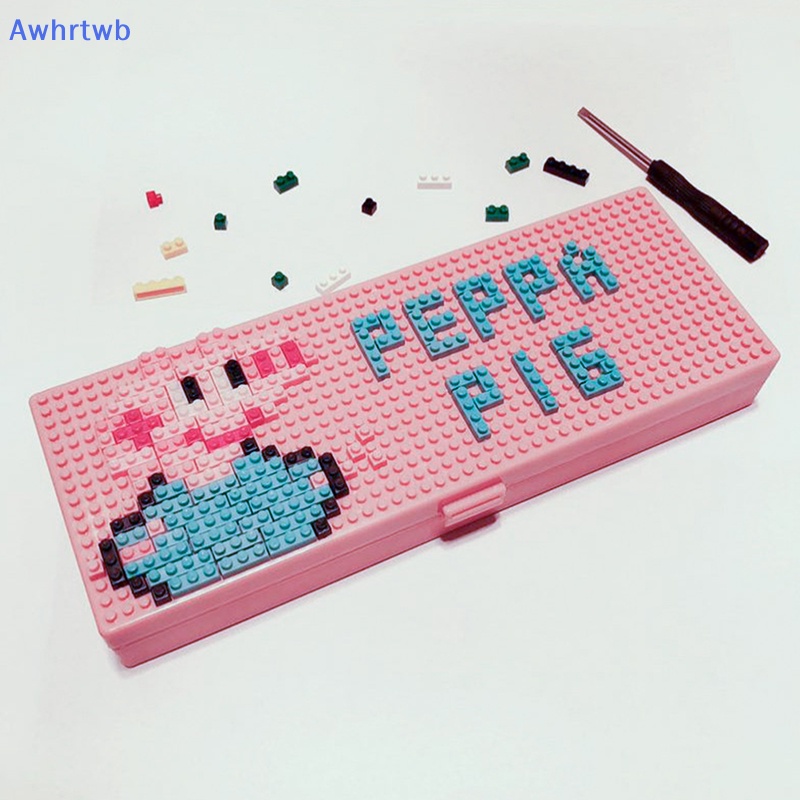 Hộp Đựng Bút Lắp Ráp Họa Tiết Hoạt Hình Dễ Thương Cho Học Sinh Mới