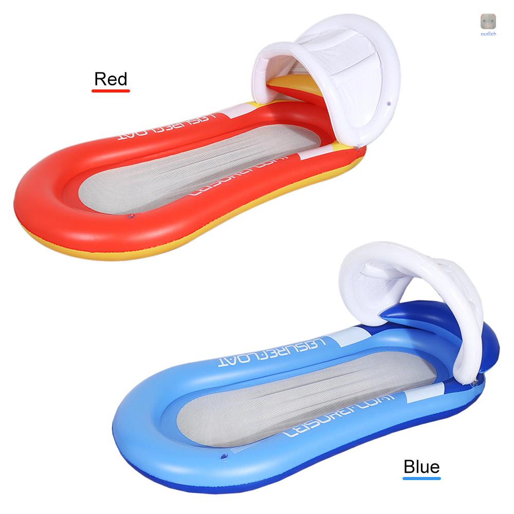 Phao Bơi Bơm Hơi Bằng PVC Có Mái Hiên Tiện Dụng