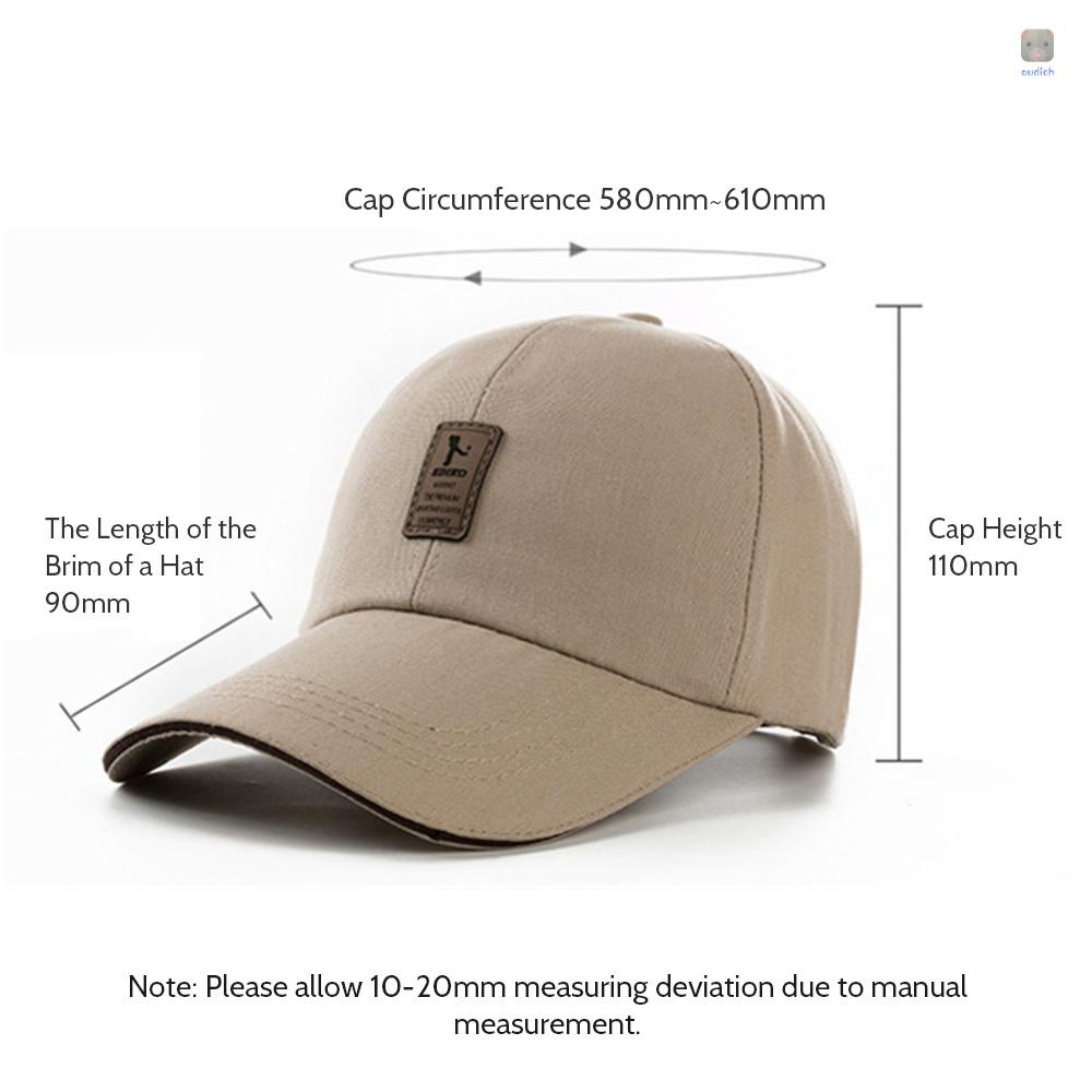 Mũ Lưỡi Trai Thể Thao Mềm Thoáng Khí Thoải Mái Thời Trang Cho Nam