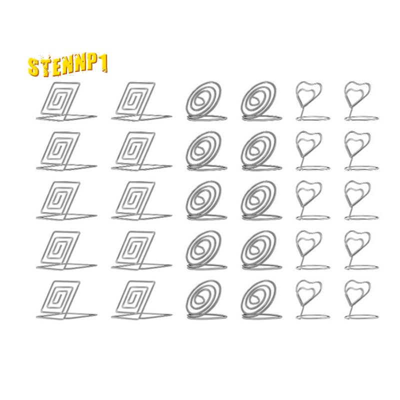 Set 30 Kẹp Giữ Thẻ Menu / Ảnh Để Bàn Trang Trí Tiệc Cưới