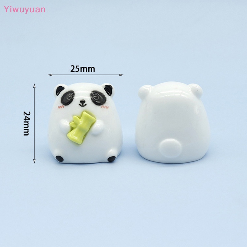 Bộ 2 Kẹp Tóc Nhựa Hình Gấu Trúc Đáng Yêu Cho Nữ