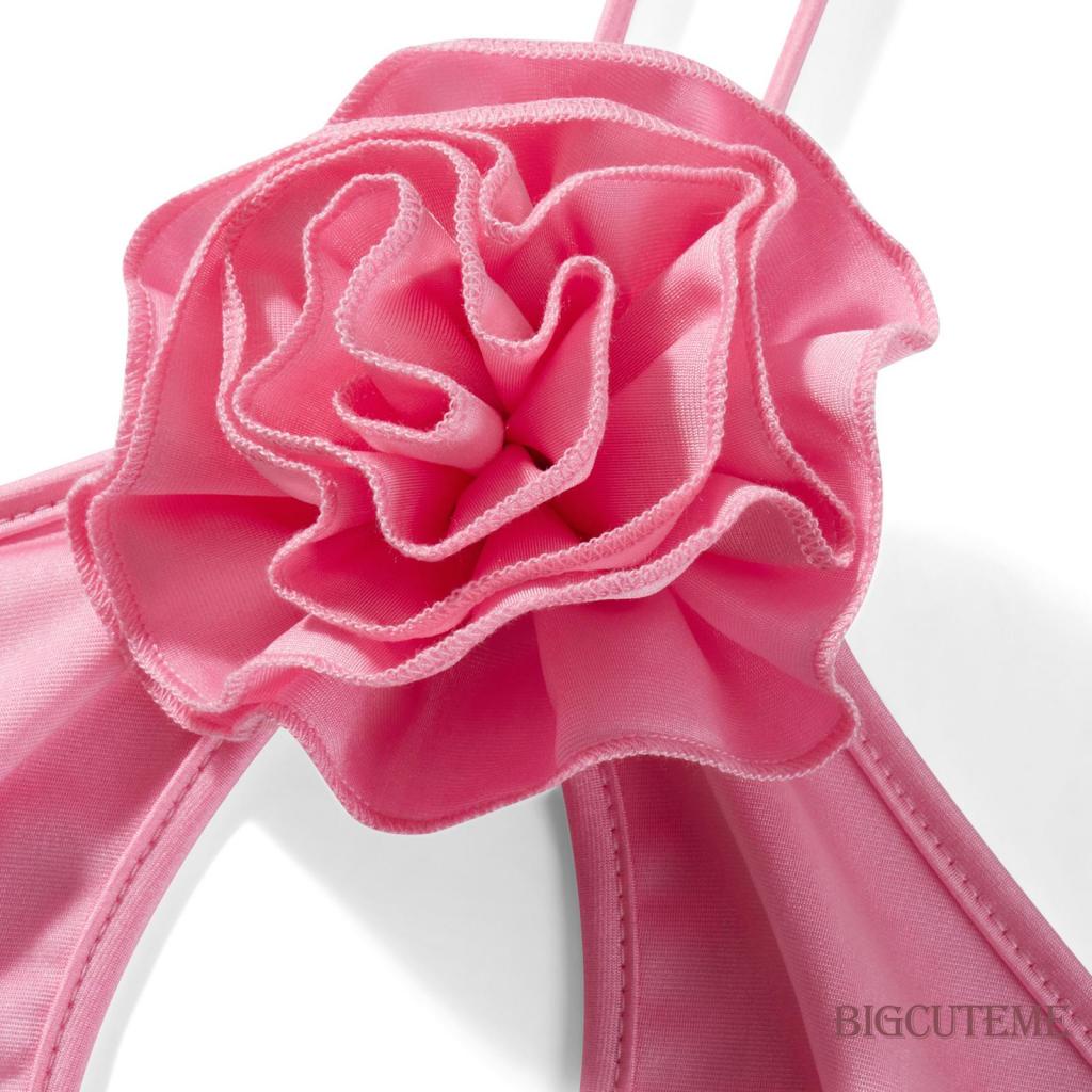 Áo Hai Dây Sát Nách Hở Lưng Màu Trơn In Họa Tiết Hoa 3D Dành Cho Nữ