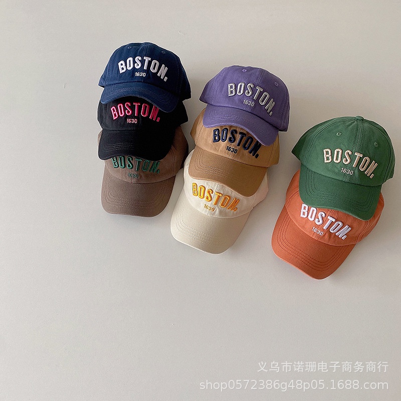 Mũ lưỡi trai Boston cho bé từ 3 đến 8 tuổi