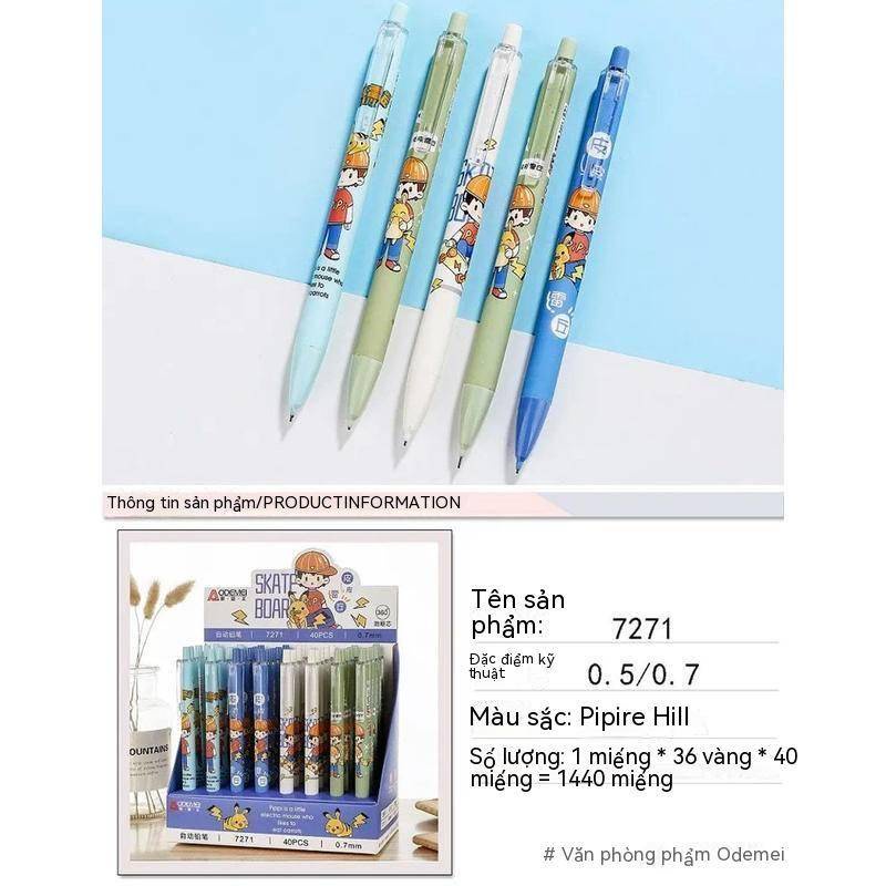 Bút Chì Bấm 0.5 / 0.7mm In Họa Tiết Hoạt Hình Anime