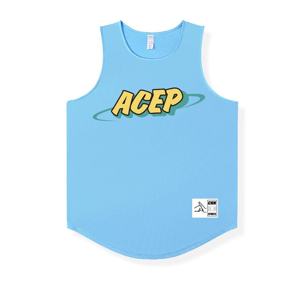 Áo Ba Lỗ Thể Thao Dáng Rộng Thoáng Khí Thấm Hút Mồ Hôi Nhanh Khô Phong Cách Đường Phố Mỹ Cho Nam