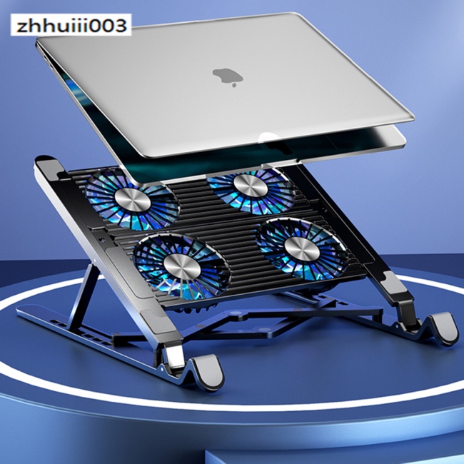 Giá Đỡ Tản Nhiệt Laptop Bằng Hợp Kim Nhôm Có Thể Gấp Gọn Tiện Dụng