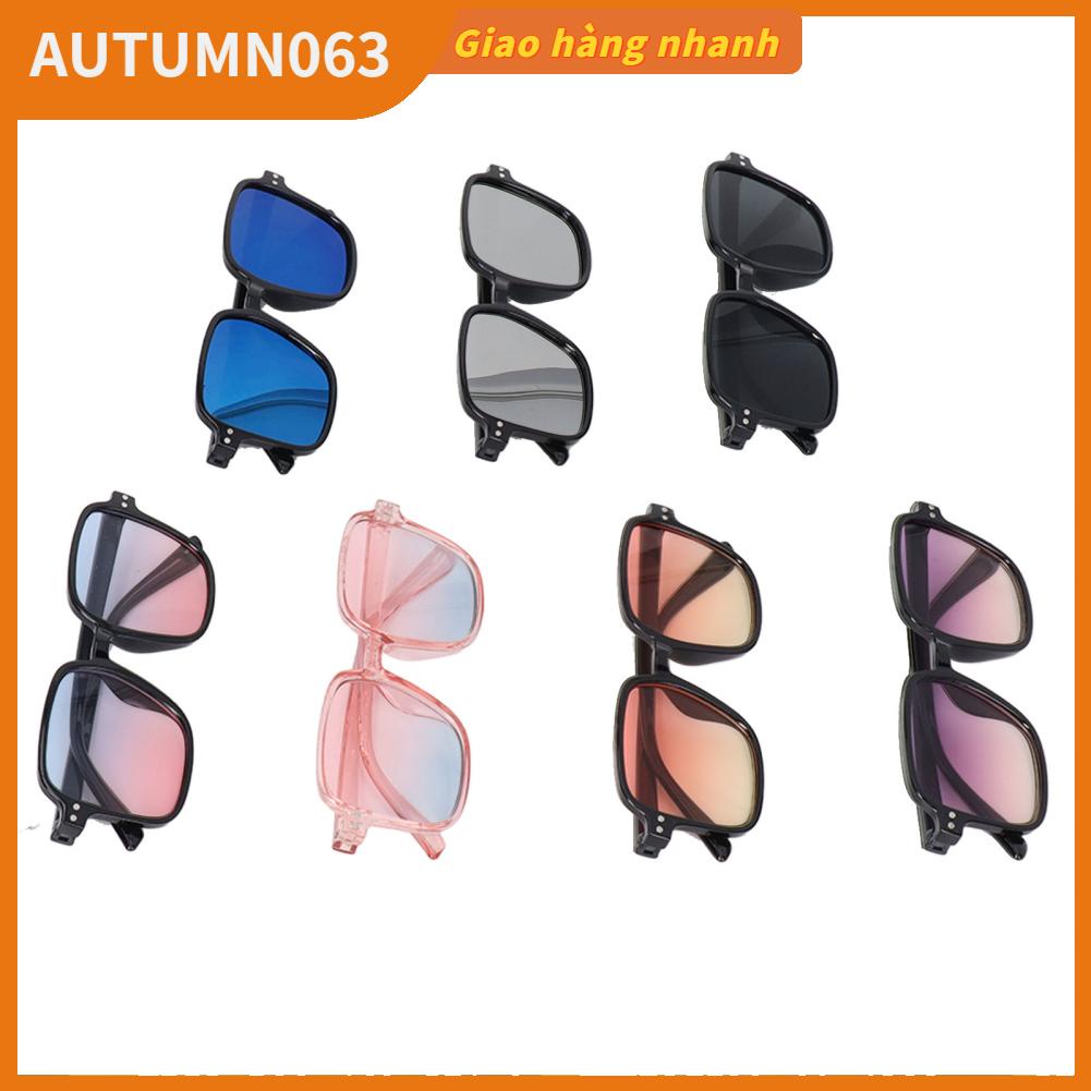 Autumn063 7 Chiếc Kính Mát Trẻ Em Chống Nắng Cá Tính Khung Vuông Nhiều Màu Sắc Cho Ngoài Trời