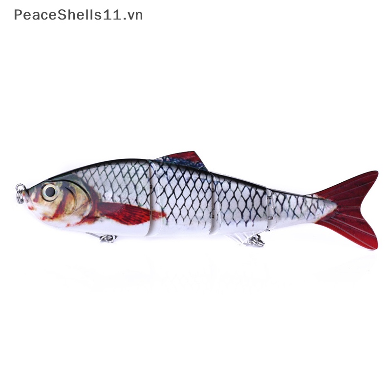 Mồi Câu Cá Giả 4 Đoạn Cứng Chất Lượng Cao