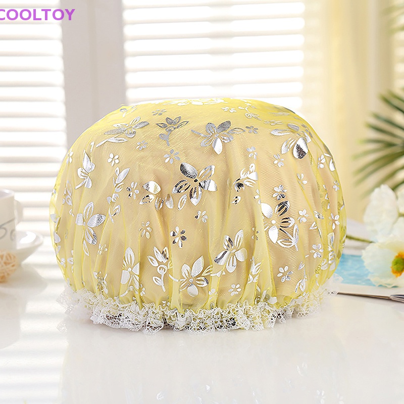Cooltoy Mũ Tắm Dày Dặn Chống Thấm Nước Và Dầu Dành Cho Nữ
