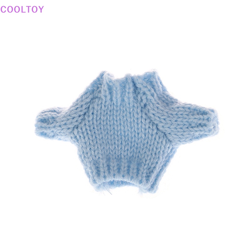 Set Áo Len Tay Dài Và Quần Short Thời Trang Xinh Xắn Cho Búp Bê Tỉ Lệ 1 / 12