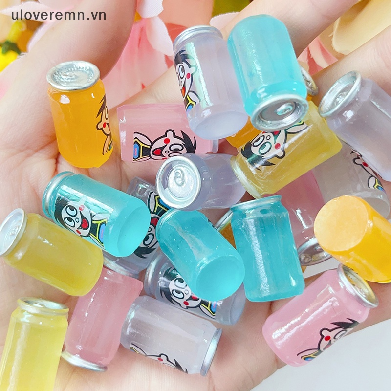 Bộ 3 Bình Sữa Dạ Quang Dùng Trang Trí Tiểu Cảnh / Nhà Búp Bê